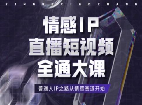 情感IP直播短视频全通大课，普通人IP之路从情感赛道开始,速发云资源网