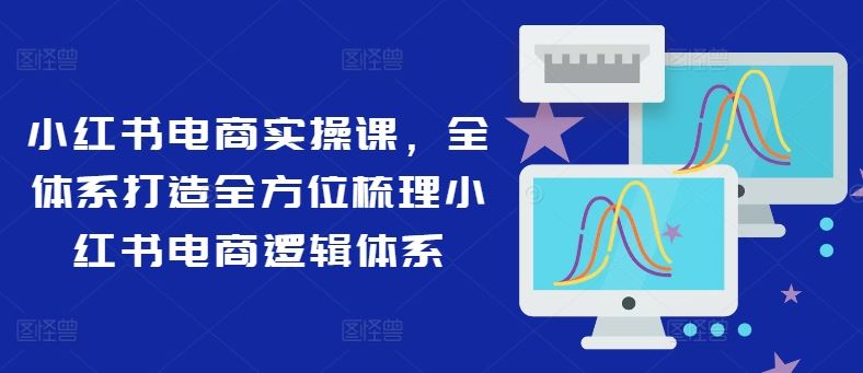 小红书电商实操课，全体系打造全方位梳理小红书电商逻辑体系,速发云资源网
