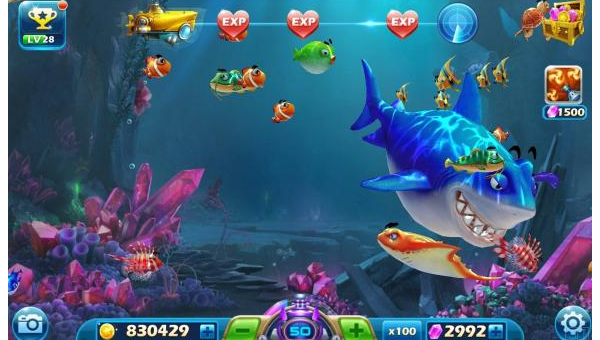 《捕鱼达人之深海狩猎》的高分秘籍与炮台运用,速发云资源网