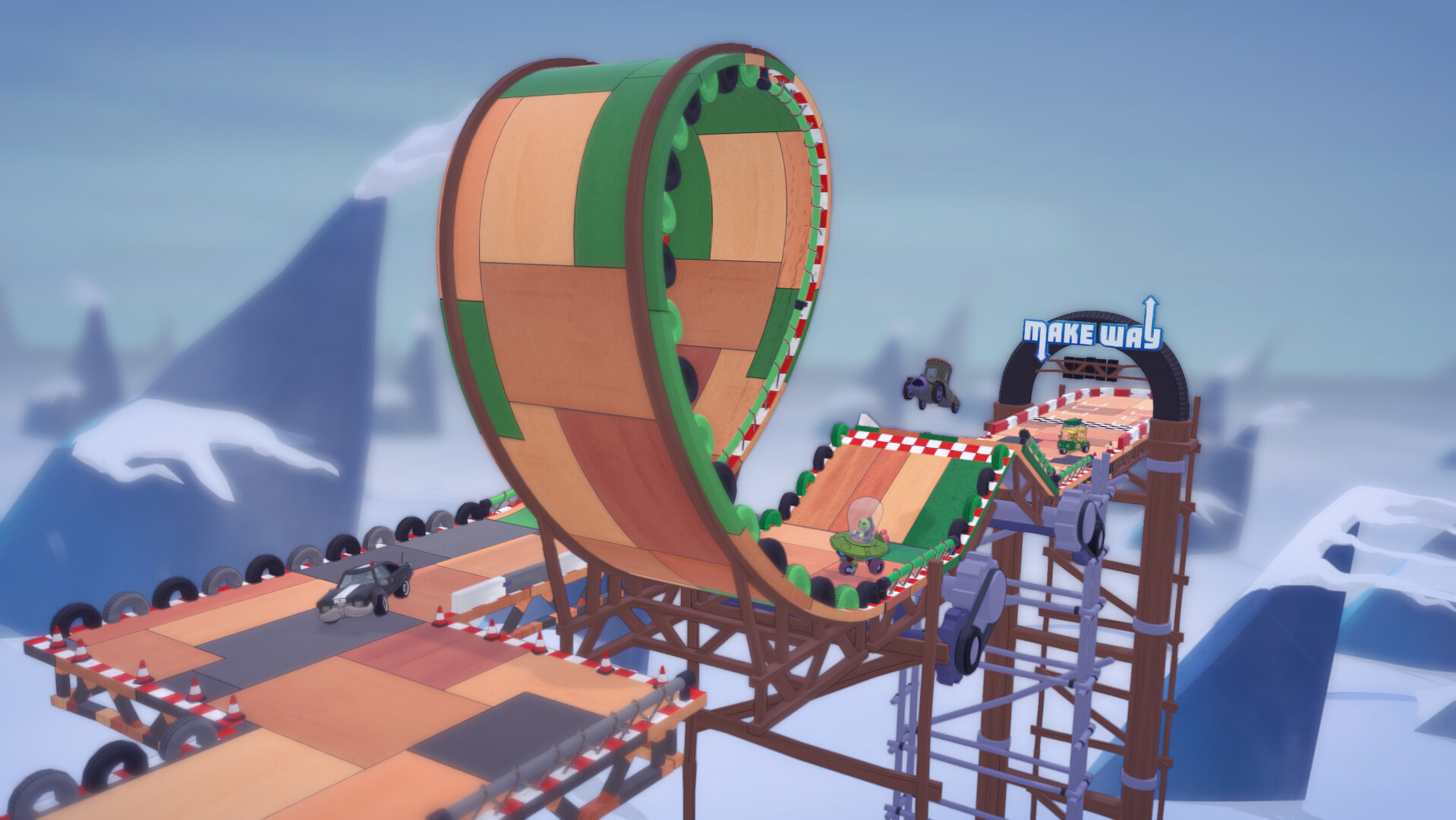 搭建赛道/Make Way