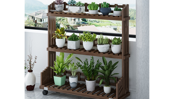 阳台放花盆架风水好吗,速发云资源网