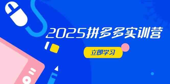 2025拼多多实训营：深度剖析运营关键，助力电商人快速提升,速发云资源网