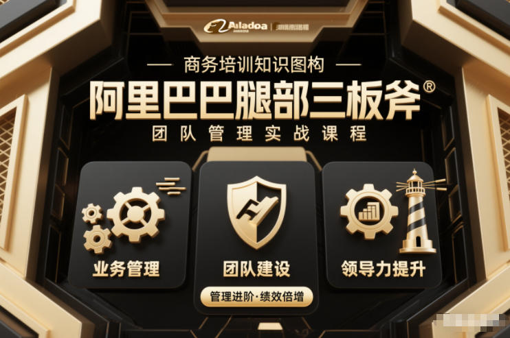 团队管理必学课程系列，阿里巴巴“腿部三板斧”,速发云资源网