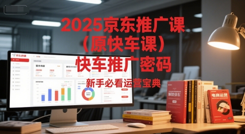 2025京东推广课(原快车课)解锁京东快车推广密码，新手必看运营宝典,速发云资源网