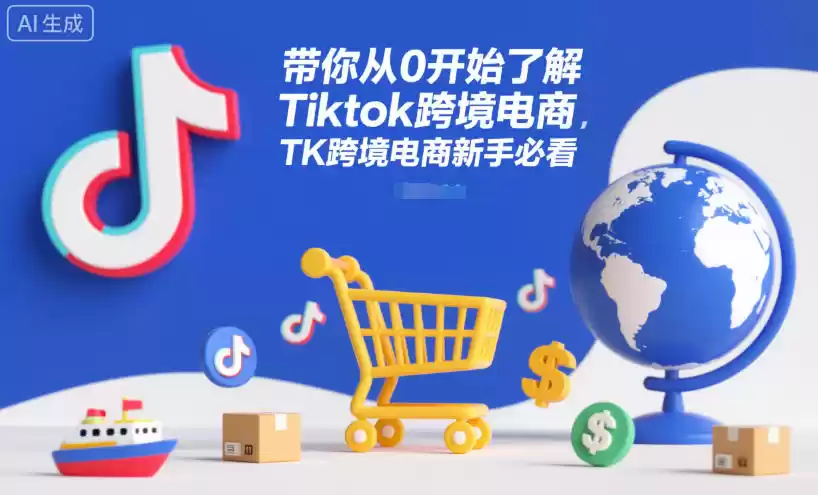 带你从0开始了解Tiktok跨境电商，TK跨境电商新手必看,速发云资源网