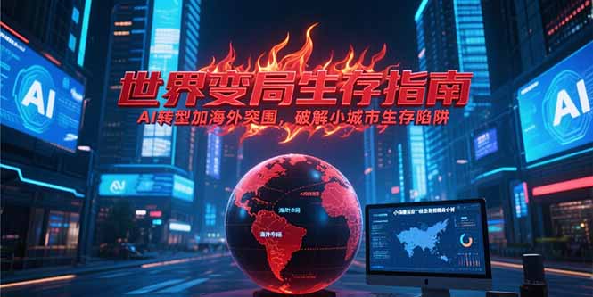 付费文章《世界变局生存指南，AI转型加海外突围，破解小城市生存陷阱》,速发云资源网