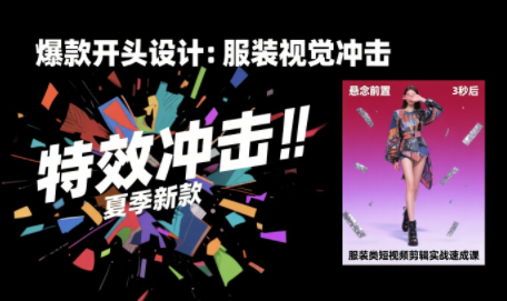 大墨老师·服装类短视频剪辑实战速成课,速发云资源网