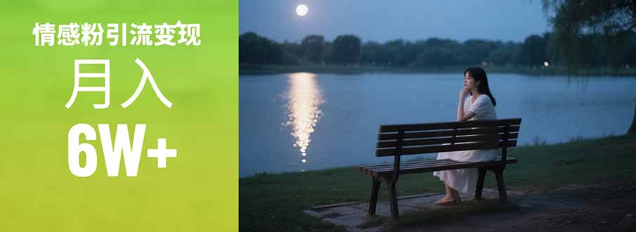 情感粉引流变现实操课：单月变现6w+，情感粉引流变现实操课,速发云资源网
