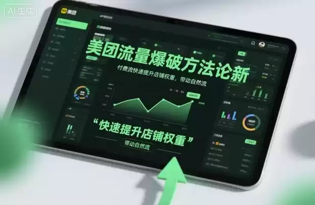 美团流量爆破方法论，付费流快速提升店铺权重，带动自然流,速发云资源网