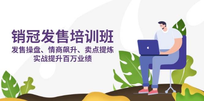 销冠发售培训班：发售 操盘+情商 飙升+卖点 提炼，实战提升百万业绩,速发云资源网