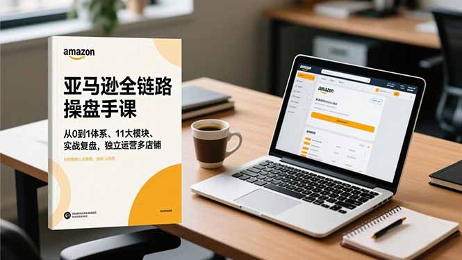 亚马逊全链路操盘手课，从0到1体系、11大模块、实战复盘，独立运营多店铺,速发云资源网