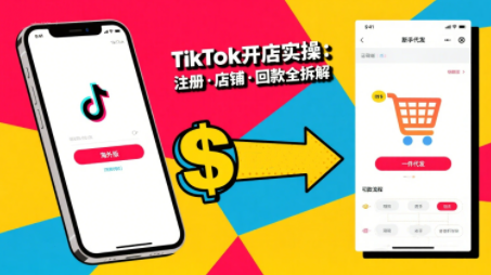 大熊跨境·TikTok从开店到投流的进阶课,速发云资源网