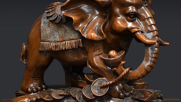 客厅摆放大象摆件风水好吗,速发云资源网