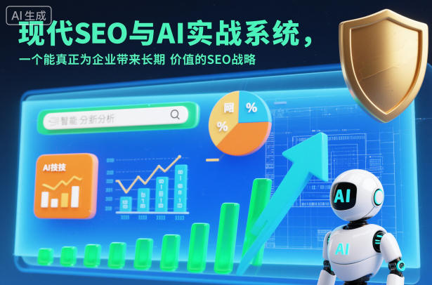 现代SEO与AI实战系统，一个能真正为企业带来长期价值的SEO战略(英语+中文字幕),速发云资源网