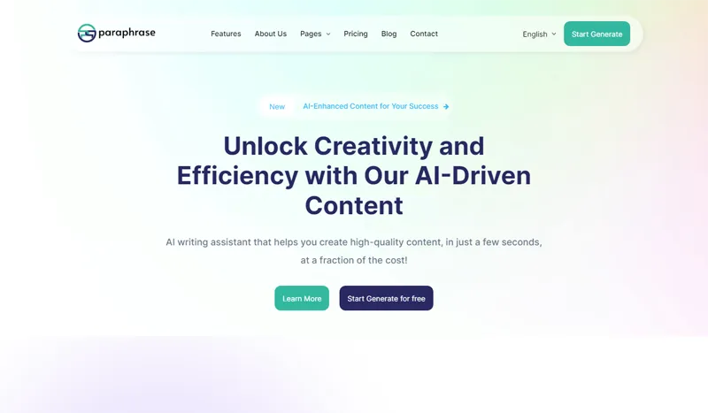 Bootstrap响应式AI写作助手官网源码,速发云资源网