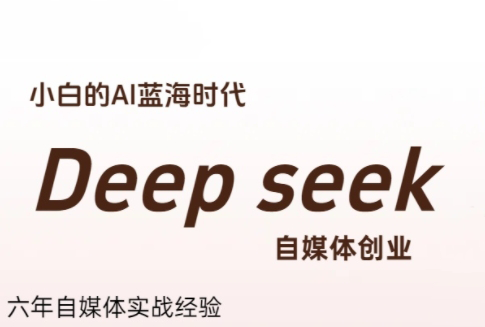 冰冰老师·普通人如何利用Deepseek创业,速发云资源网