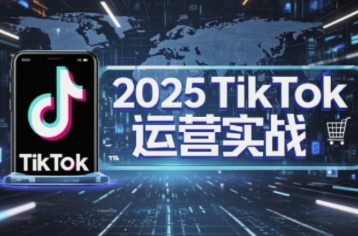 2025TikTok电商运营，掌握TikTok店铺运营核心技巧，实现低成本高转化,速发云资源网