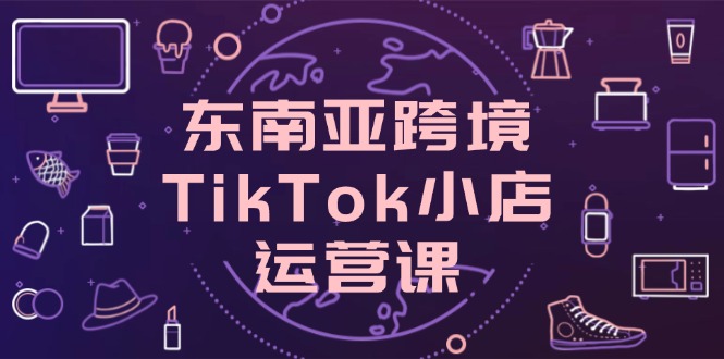 （14390期）东南亚跨境TikTok小店运营课，掌握店铺设置与流量转化核心技巧,速发云资源网