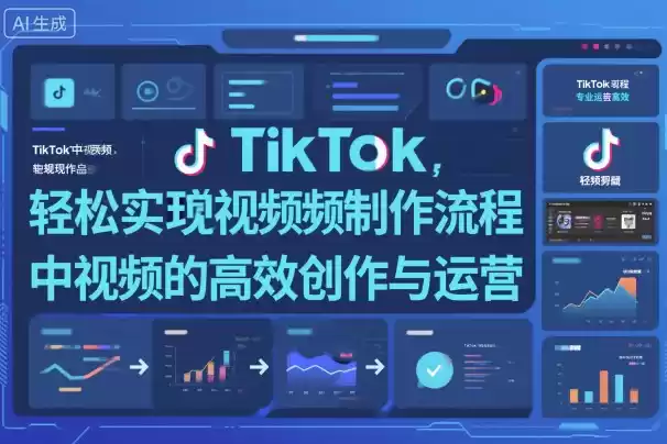 TikTok中视频制做流程，轻松实现Tk中视频的高效创作与运营,速发云资源网