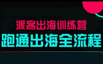 马克渡客出海成长加速训练营(更新),速发云资源网