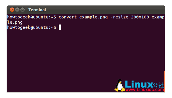 Linux 如何在命令行下编辑图片,速发云资源网