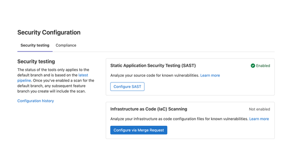 GitLab 安全漏洞扫描的设置,速发云资源网