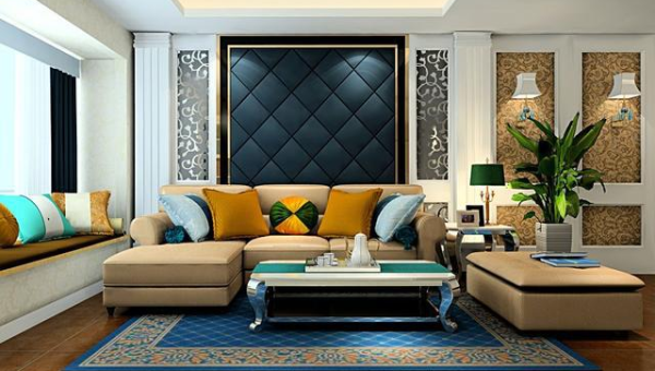 客厅沙发摆成 L 型风水好吗,速发云资源网