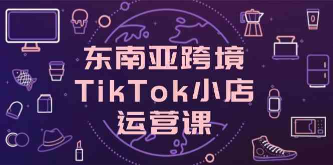 东南亚跨境TikTok小店运营课，掌握店铺设置与流量转化核心技巧,速发云资源网