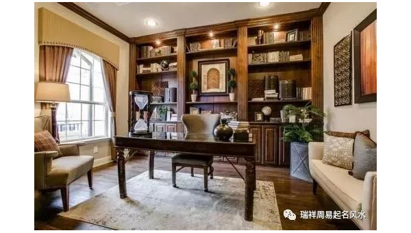 书房用棕色书桌风水好吗,速发云资源网