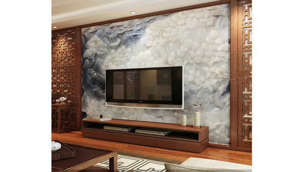 客厅电视墙用软包风水好吗,速发云资源网