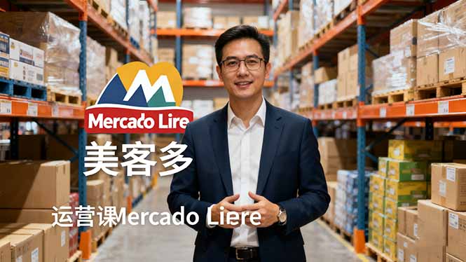 2025美客多Mercado Libre运营课：账号注册/产品上传/促销活动/自发货模式,速发云资源网