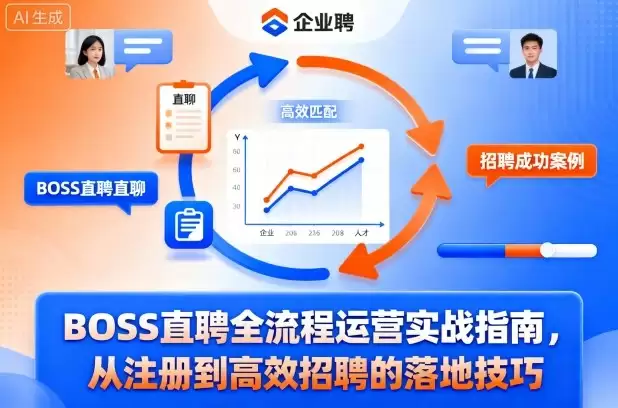 BOSS直聘全流程运营实战指南，从注册到高效招聘的落地技巧,速发云资源网