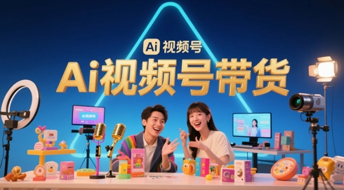 风口已至！AI视频号带货轻松月入过1W，99%的普通人却卡在内容制作门槛,速发云资源网