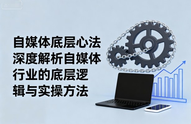 自媒体底层心法，深度解析自媒体行业的底层逻辑与实操方法,速发云资源网