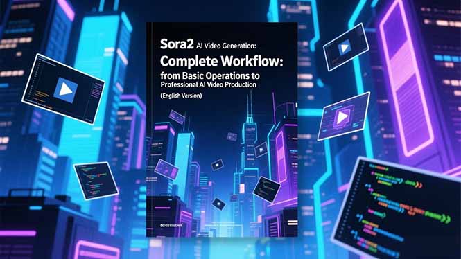 Sora2 AI视频生成的系统教程(英文版,速发云资源网
